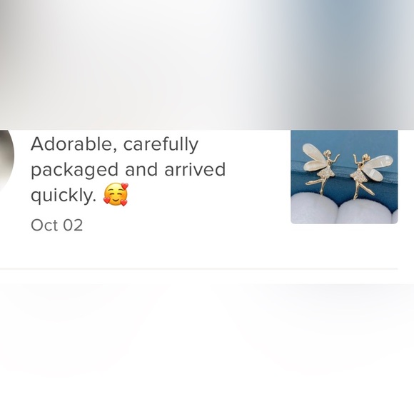 ❗️last one❗️Fairies 🧚‍♀️ earrings - Picture 2 of 6